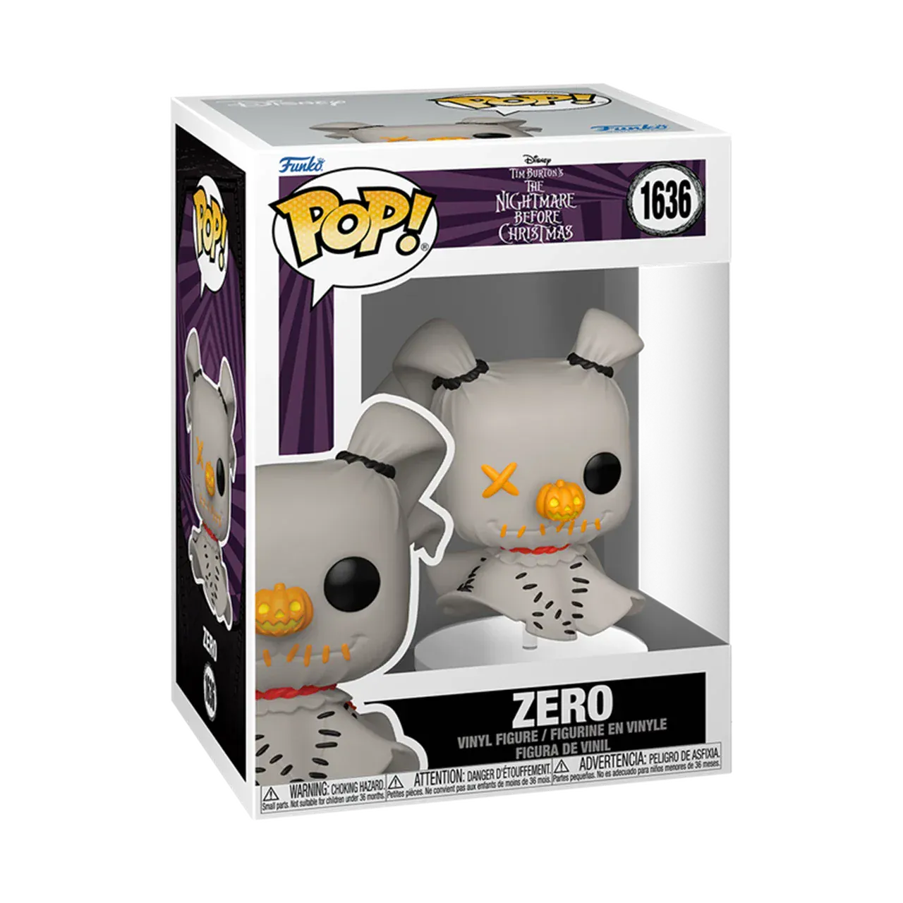 Funko Pop! Patchwork Zero Nightmare Before Christmas Pop Vinyl #1636
