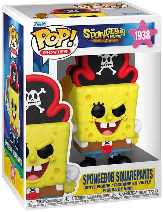 Funko Pop! Pirate Spongebob The Spongebob Movie Pop Vinyl #1938
