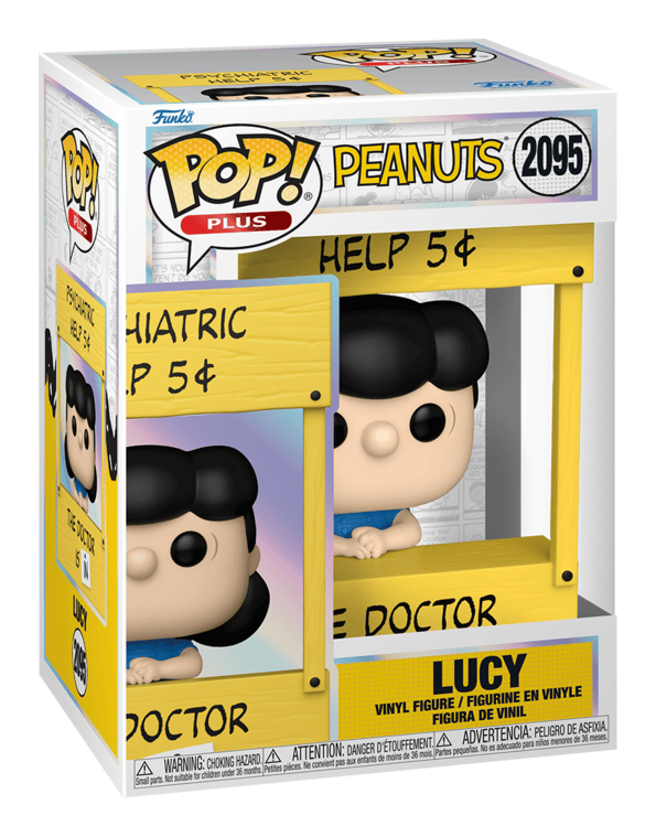 Funko Pop! Plus Peanuts Lucy (Psychiatric Booth) Pop Vinyl #2095