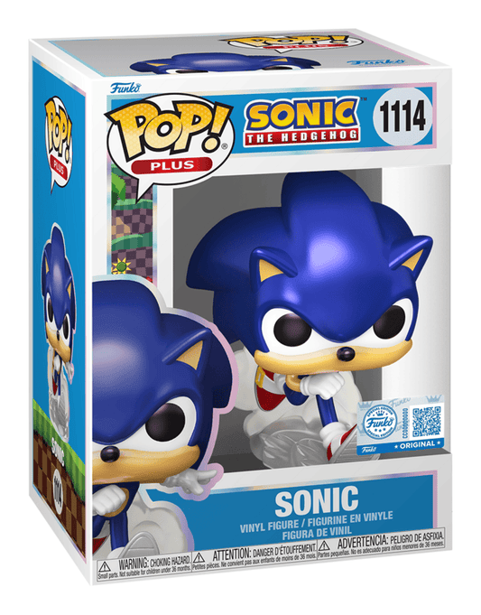 Funko Pop! Plus Sonic the Hedgehog Pearlescent Pop Vinyl #1114