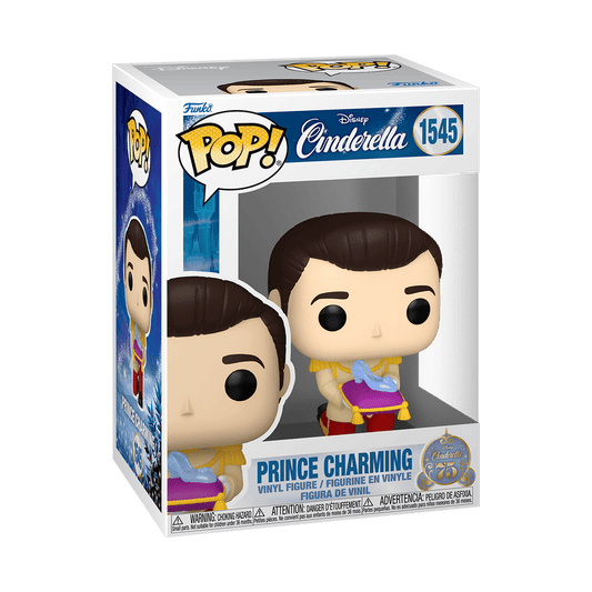 Funko Pop! Prince Charming Cinderella 75TH Pop Vinyl #1545