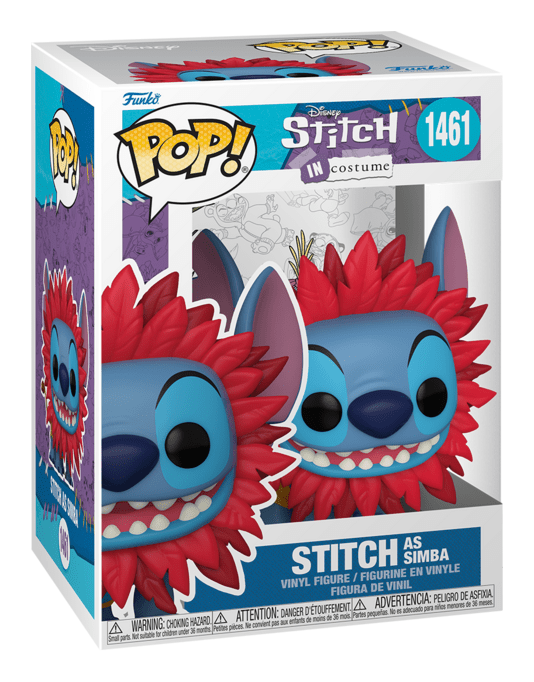 Funko Pop! Stitch As Simba Pop Vinyl #1461