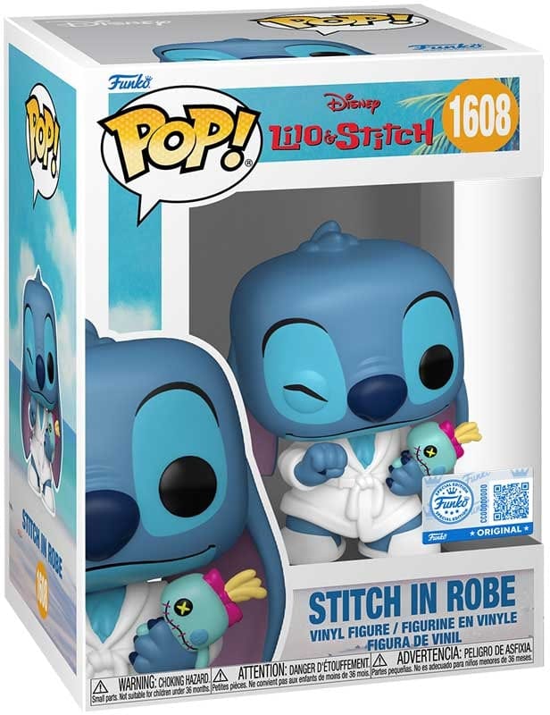 Funko Pop! Stitch in Robe Lilo & Stitch Pop Vinyl #1608