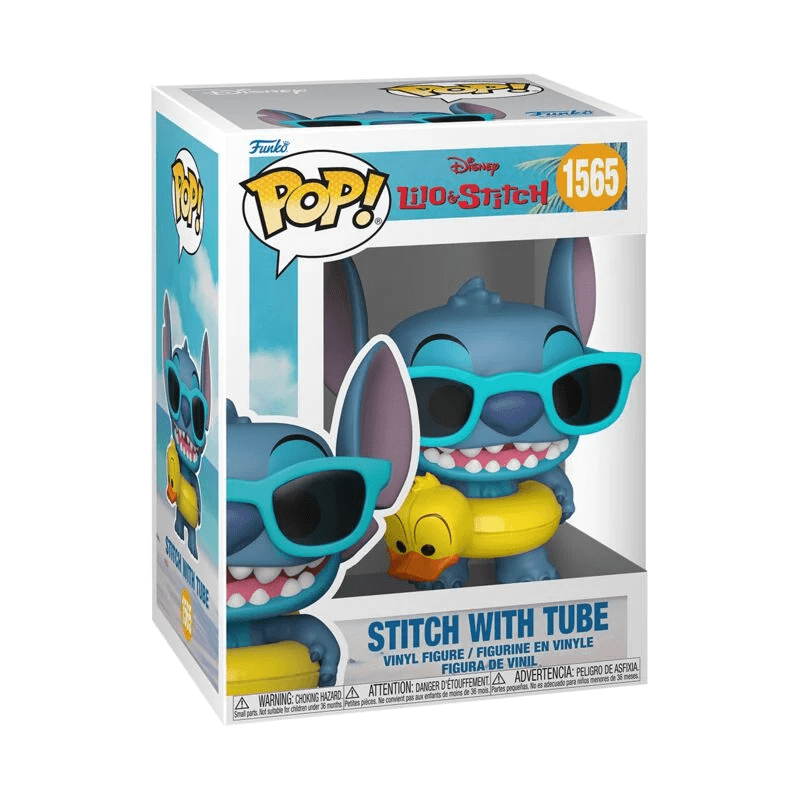 Funko Pop! Stitch With Tube Lilo & Stitch Pop Vinyl #1565
