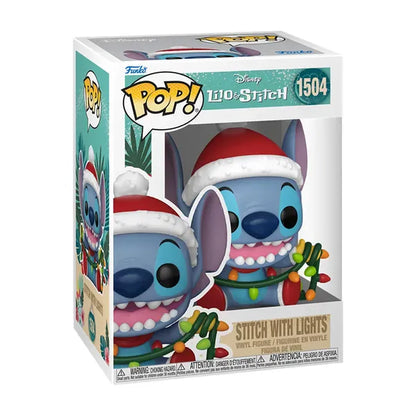 Funko Pop! Stitch Wrapped In Lights Lilo & Stitch Pop Vinyl #1504