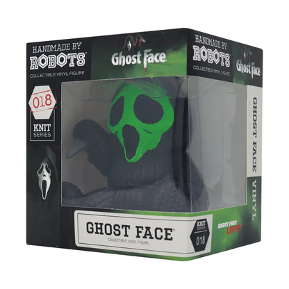 Ghostface Scream Fluorescent Green Collectible Vinyl Figure by Handmade By Robots