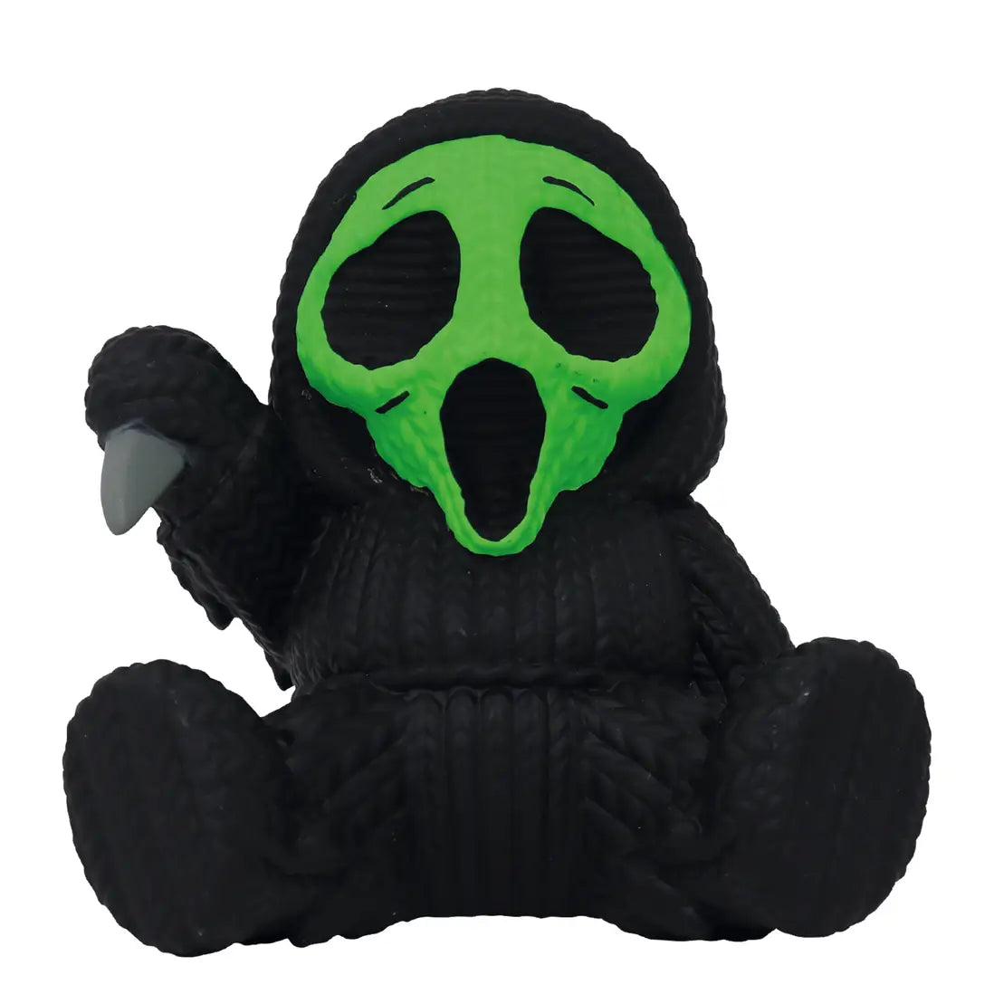 Ghostface Scream Fluorescent Green Collectible Vinyl Figure by Handmade By Robots