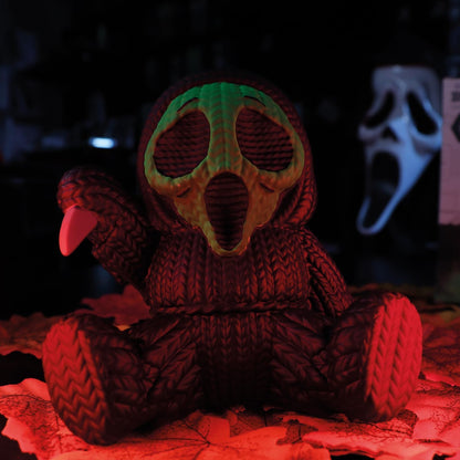 Ghostface Scream Fluorescent Green Collectible Vinyl Figure by Handmade By Robots