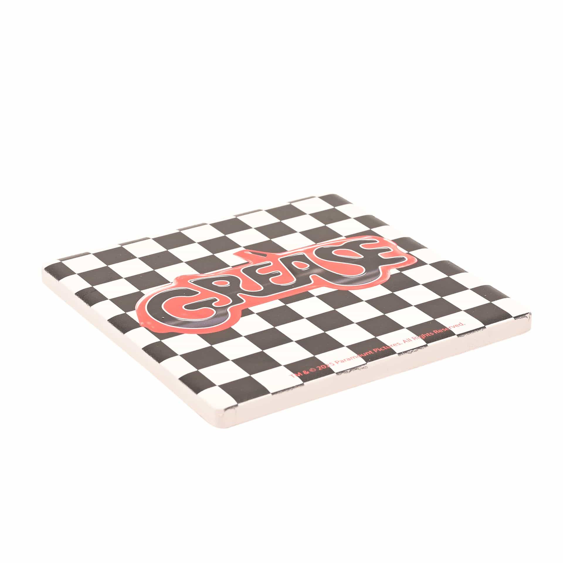 Grease Checkerboard Coaster