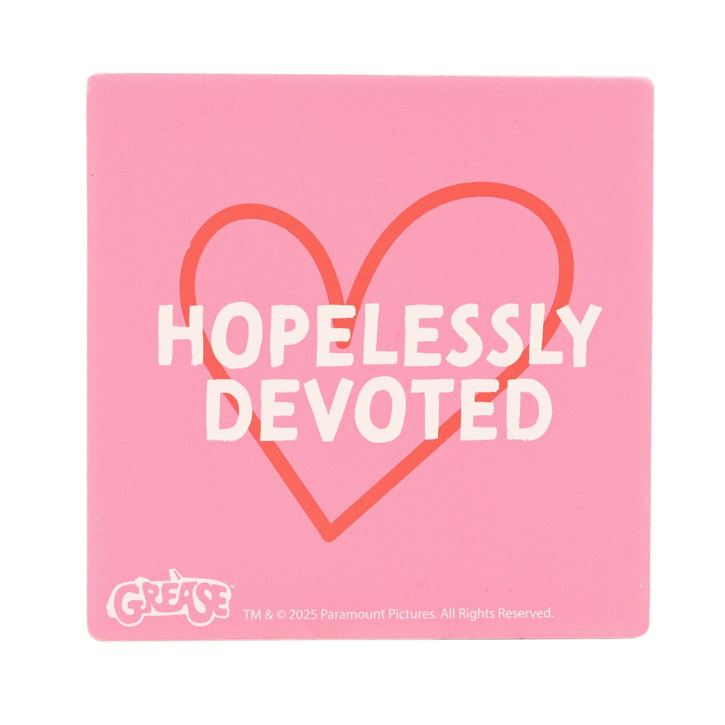 Grease 'Hopelessly Devoted' Coaster