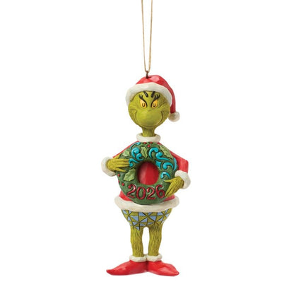 Grinch 2026 Hanging Ornament By Jim Shore 6018967