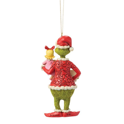 Grinch & Cindy Lou Sign Hanging Ornament By Jim Shore 6018968