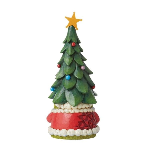 Grinch Gnome with Christmas Tree Hat Figurine By Jim Shore 6012703