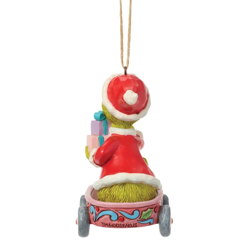Grinch Wagon Hanging Ornament By Jim Shore 6018965