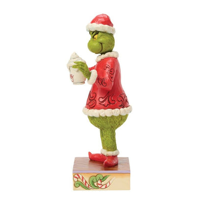 Grinch with Hot Chocolate Mug Figurine By Jim Shore 6018950