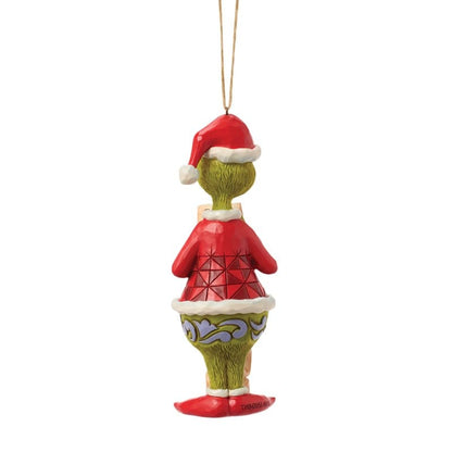 Grinch with Lists Hanging Ornament By Jim Shore 6019146