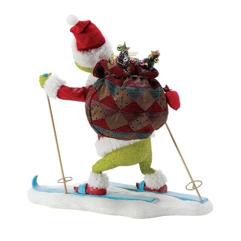 Grinchy Delivery (The Grinch On Skis) Possible Dreams by Department 56 Christmas Figurine 6015894