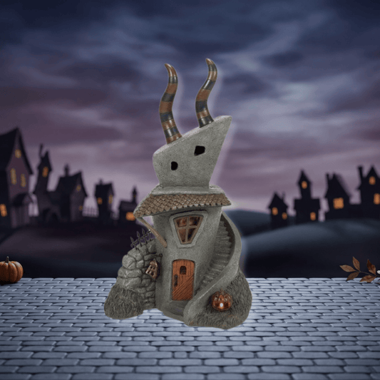 Harlequin House Nightmare Before Christmas Village Figurine By Department 56