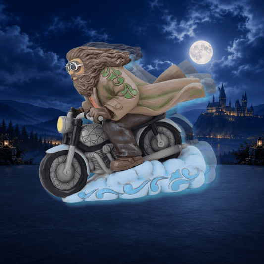 Harry Potter Guardian In The Sky (Hagrid on Bike) Figurine By Jim Shore 6016704