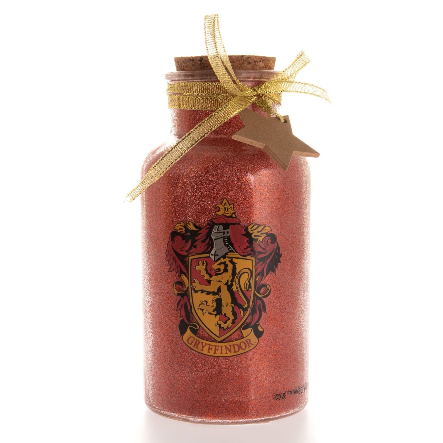 Harry Potter LED Light Up House Crest Glass Jar Gryffindor