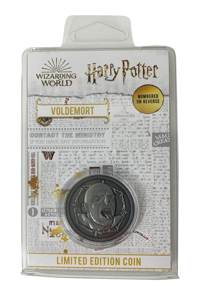 Harry Potter Lord Voldemort Limited Edition Coin – 24-7 Games ...