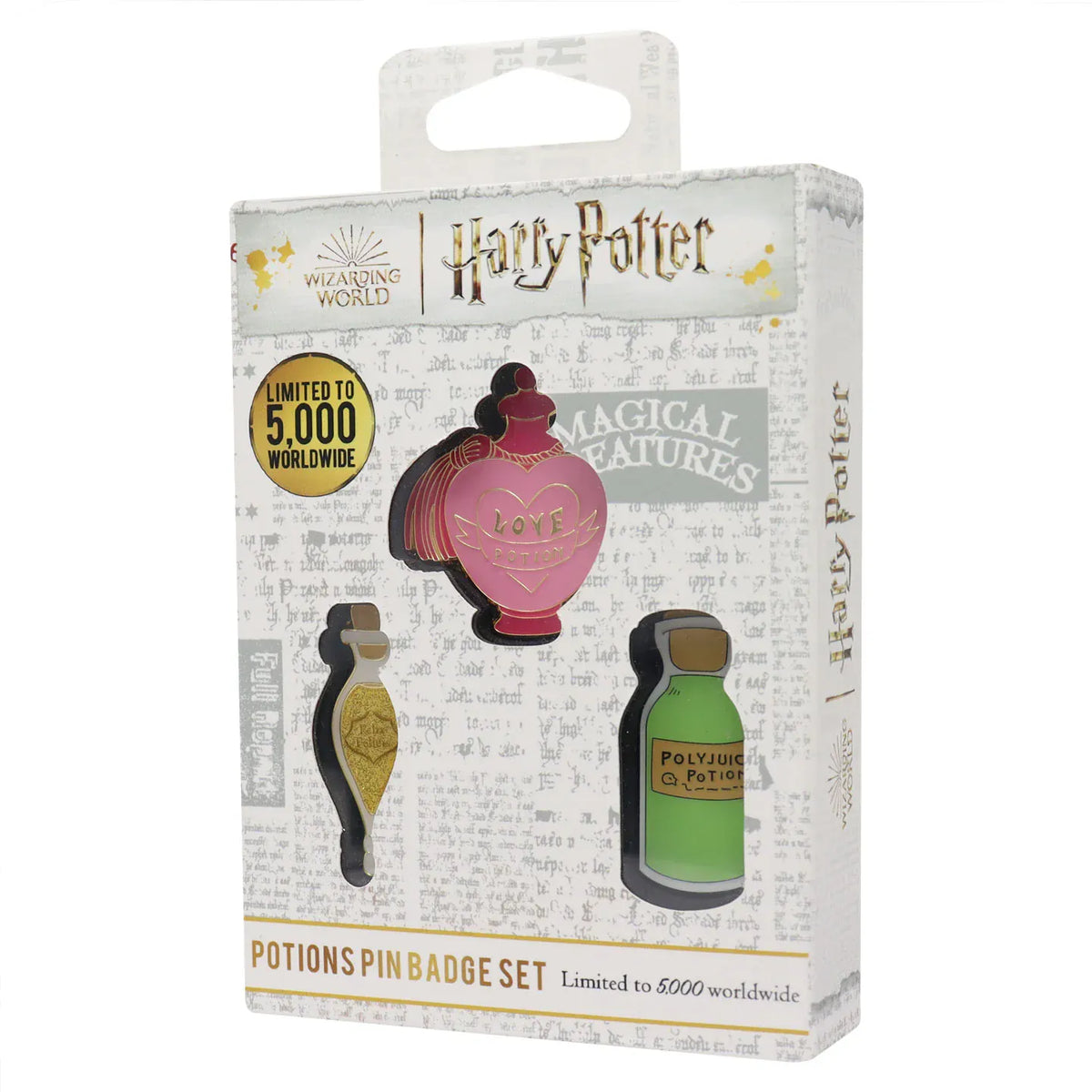 Harry Potter Set Of 3 Potions Pin Badges