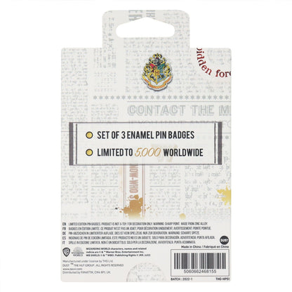 Harry Potter Set Of 3 Potions Pin Badges