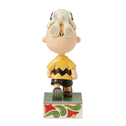 Head Honcho (Snoopy on Charlie Brown's Head) Peanuts Figurine By Jim Shore 6016270