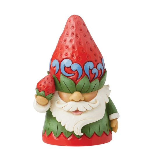 Heartwood Creek Berrylicious Strawberry Gnome Figurine By Jim Shore