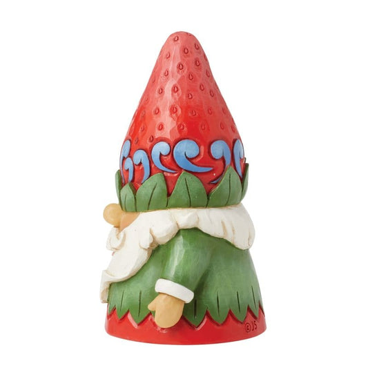 Heartwood Creek Berrylicious Strawberry Gnome Figurine By Jim Shore