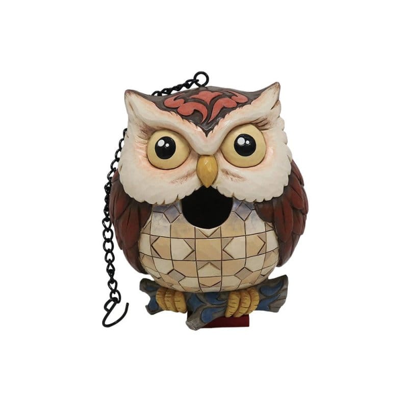Heartwood Creek Birdhouse Owl By Jim Shore