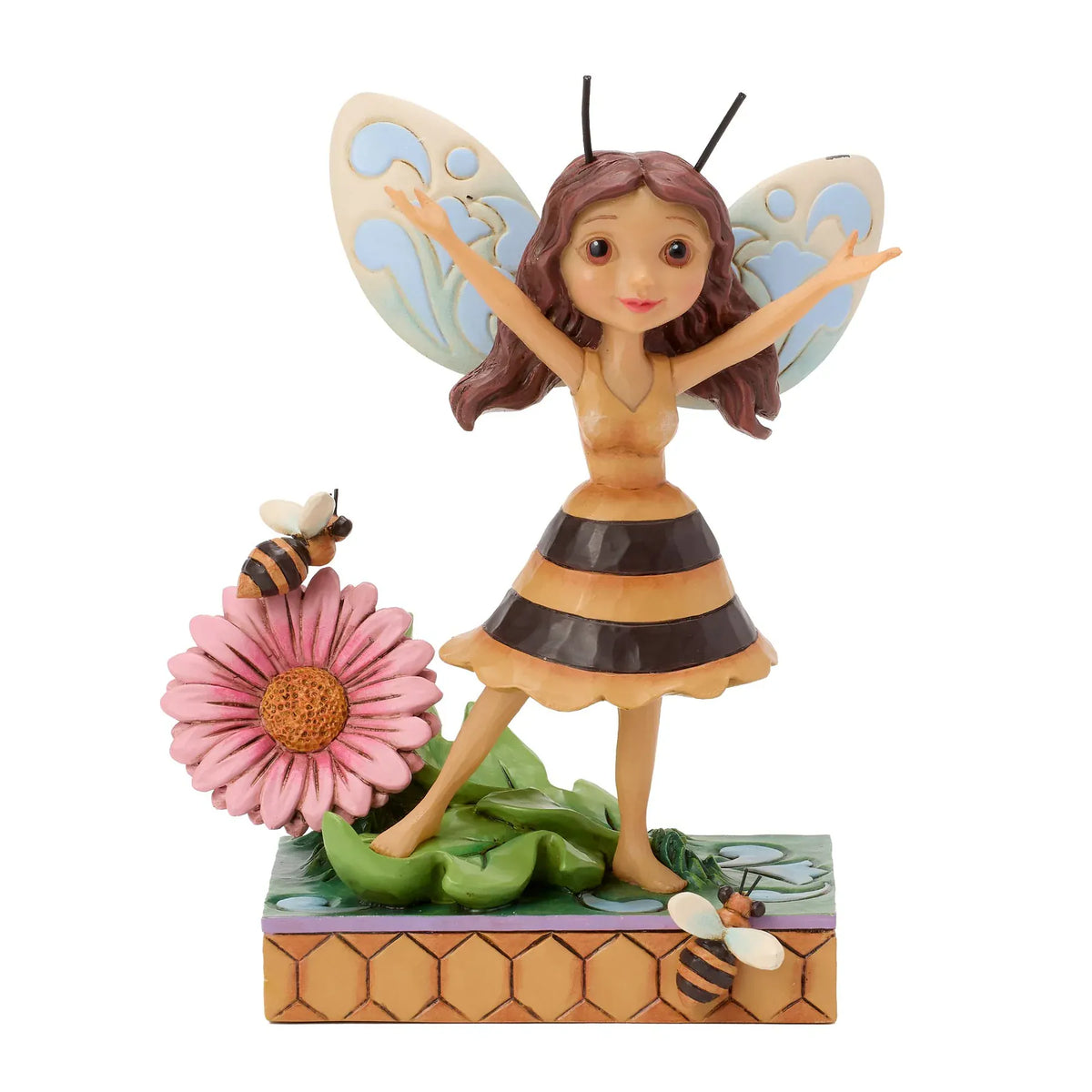 Heartwood Creek Bumblebee Fairy Figurine By Jim Shore