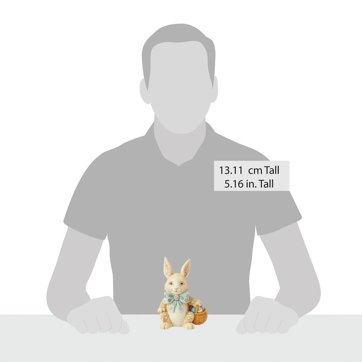 Heartwood Creek Bunny Pint Figurine By Jim Shore
