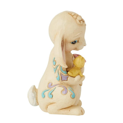 Heartwood Creek Bunny With Chick Mini Jim Shore Figurine