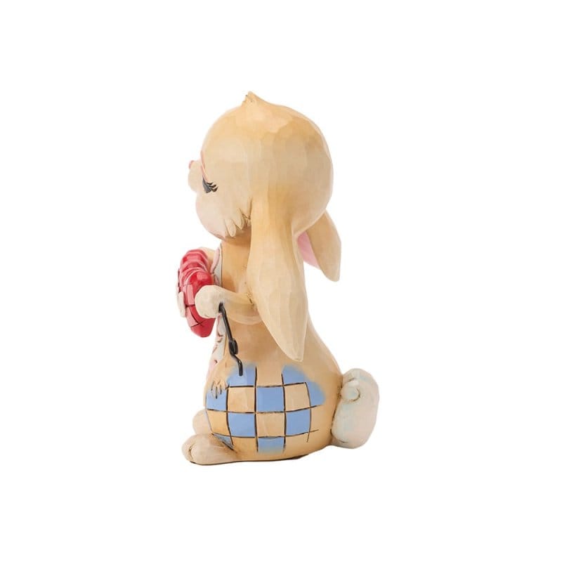 Heartwood Creek Bunny With Garland Figurine By Jim Shore