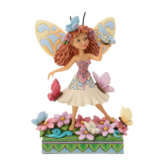 Heartwood Creek Butterfly Fairy Figurine By Jim Shore
