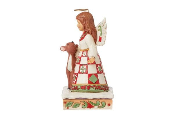 Heartwood Creek By Jim Shore Christmas Angel With Deer Figurine 6015532
