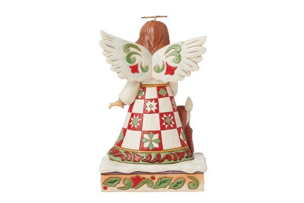 Heartwood Creek By Jim Shore Christmas Angel With Deer Figurine 6015532