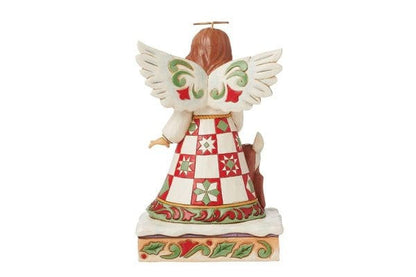 Heartwood Creek By Jim Shore Christmas Angel With Deer Figurine 6015532