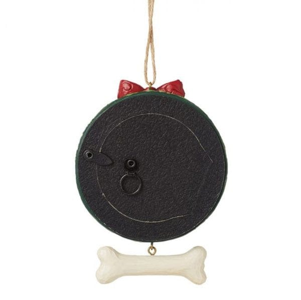 Heartwood Creek By Jim Shore Dog Wreath Pet Hanging Ornament 6015516