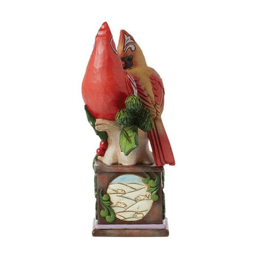 Heartwood Creek By Jim Shore Faith, Joy and Hope (Cardinals On A Pedestal) Figurine 6015523 Heartwood Creek By Jim Shore Faith, Joy and Hope (Cardinals On A Pedestal) Figurine 6015523