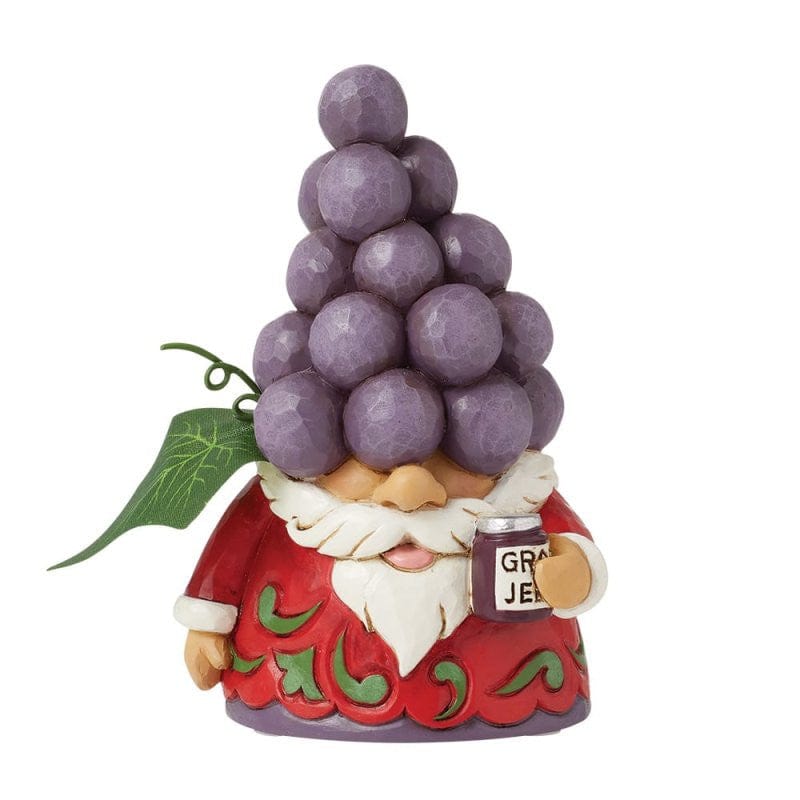 Heartwood Creek By Jim Shore Grapeful For You Gnome Figurine 6016527