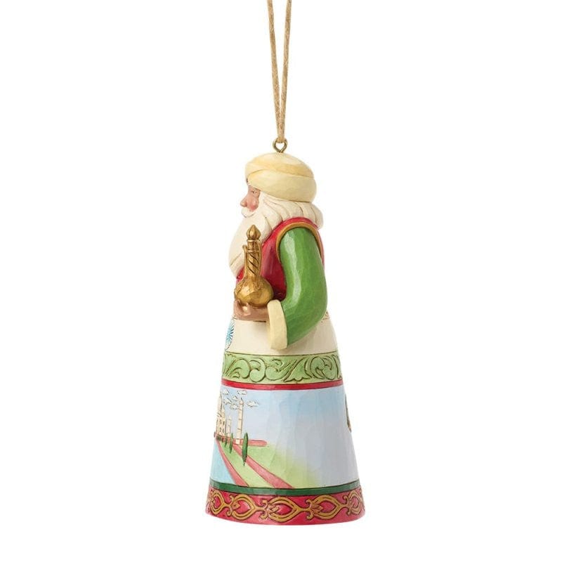 Heartwood Creek By Jim Shore Indian Santa Around The World Hanging Ornament 6017312