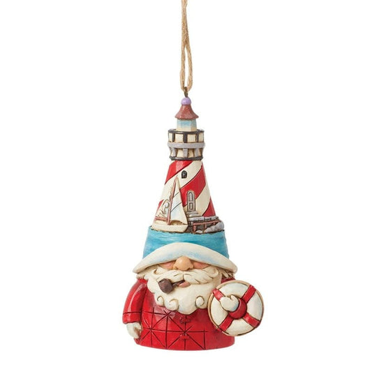 Heartwood Creek By Jim Shore Let Lighthouse Gnome Hanging Ornament Figurine 6016521