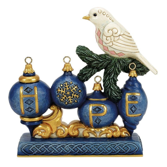 Heartwood Creek By Jim Shore Peaceful Perch (Peace Sign With Dove) Figurine 6017042
