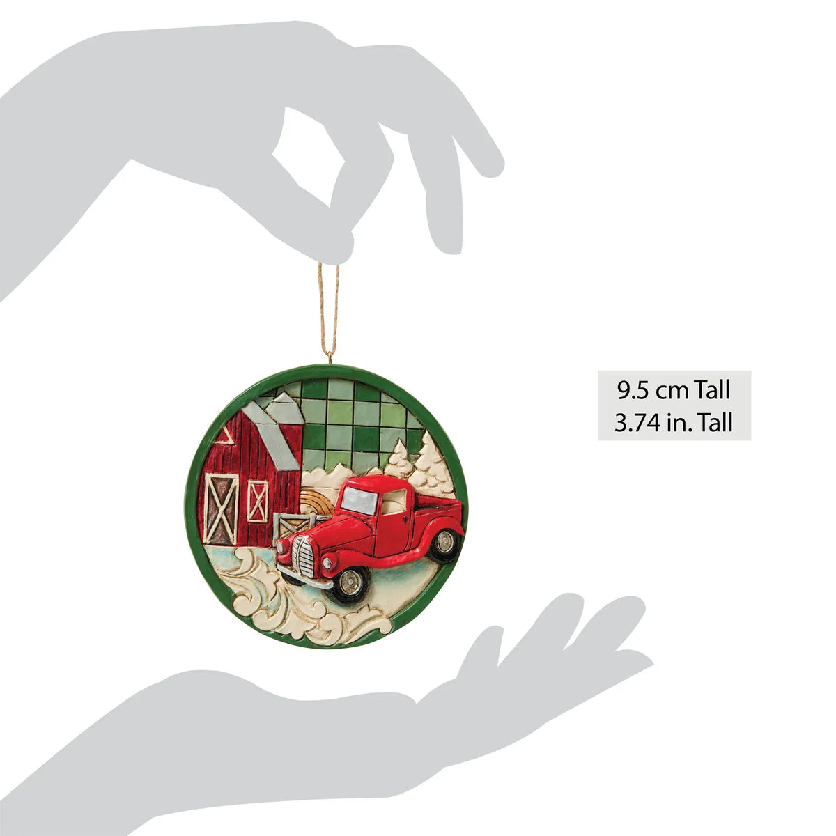 Heartwood Creek By Jim Shore Red Truck Hanging Ornament 6017031