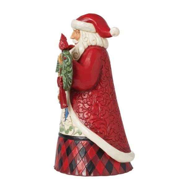 Heartwood Creek By Jim Shore Santa With Birdhouse Figurine 6015440