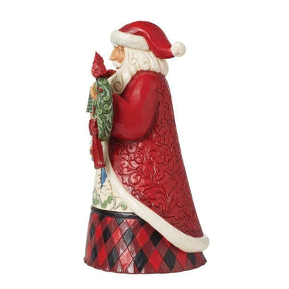 Heartwood Creek By Jim Shore Santa With Birdhouse Figurine 6015440