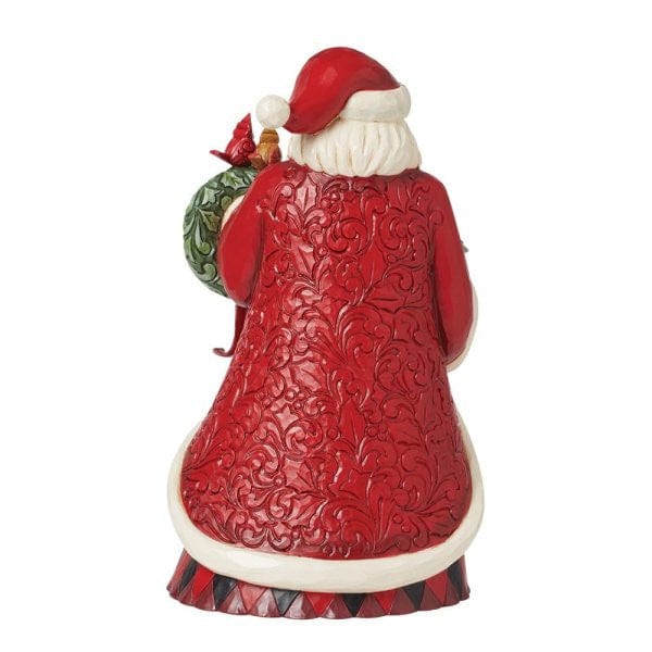 Heartwood Creek By Jim Shore Santa With Birdhouse Figurine 6015440