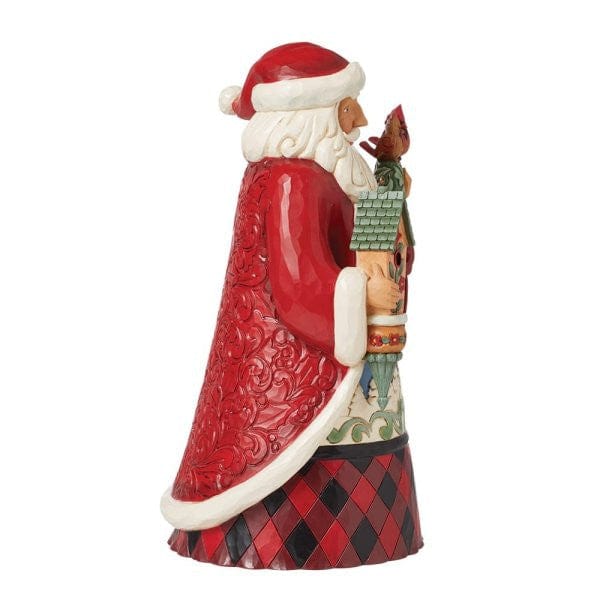 Heartwood Creek By Jim Shore Santa With Birdhouse Figurine 6015440